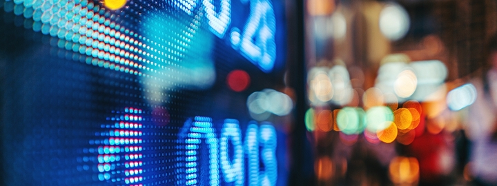 Stock market display